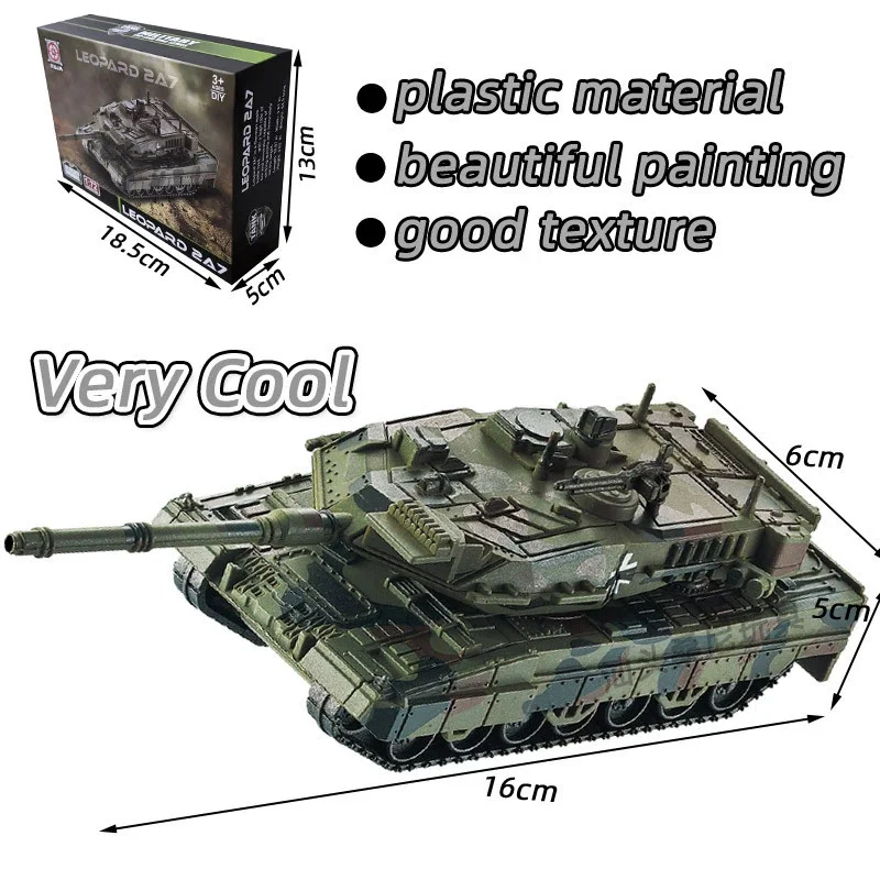 Wielofunkcyjny Czołg Bojowy M1A2 T90 Leopard Seria Militarna Klocki Konstrukcyjne Model Challenger Zabawki Dla Chłopca Kreatywny Prezent Świąteczny