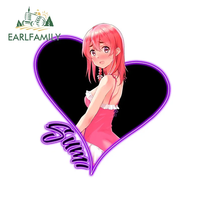 EARLFAMILY 13 см х 11,7 см сакурасава Суми мотоциклетная Автомобильная наклейка Солнцезащитная Водонепроницаемая наклейка автомобильная пленка для ноутбука Виниловая автомобильная пленка сделай сам