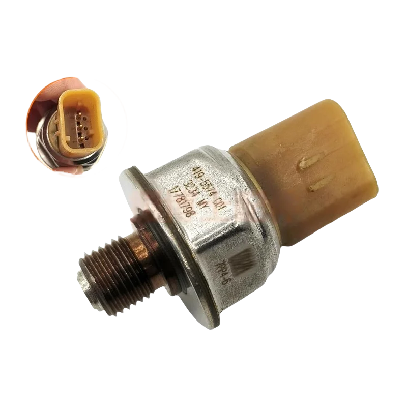 Caterpillar Excavator Fuel Pressure Sensor Compatible with 320D 330 336D Common Rail Part Number 419-5574