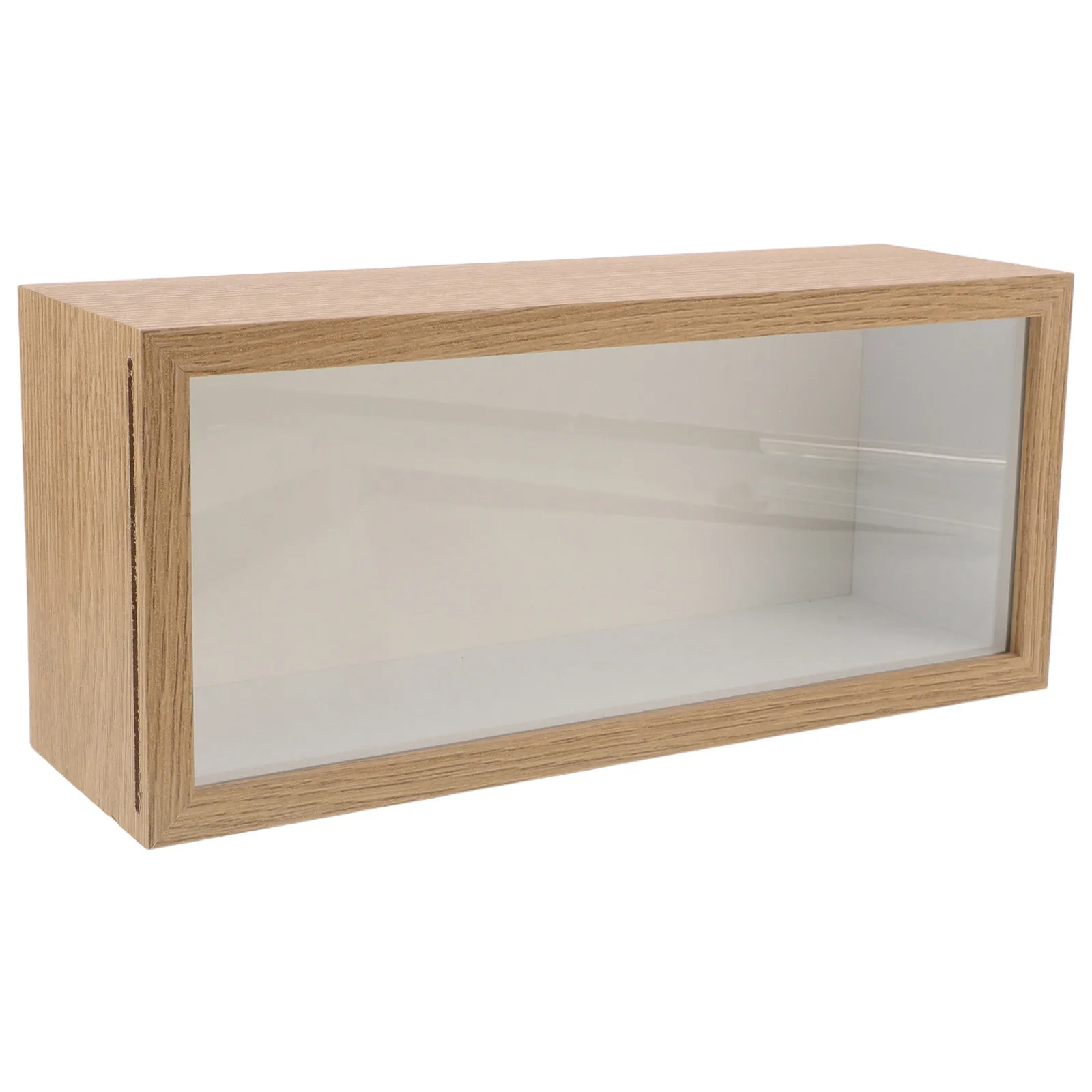 Wooden Shadow Box Frame For Photos Picture Display Fillable Shells Frame Dry Flower Display Case With Removable Acrylic Front