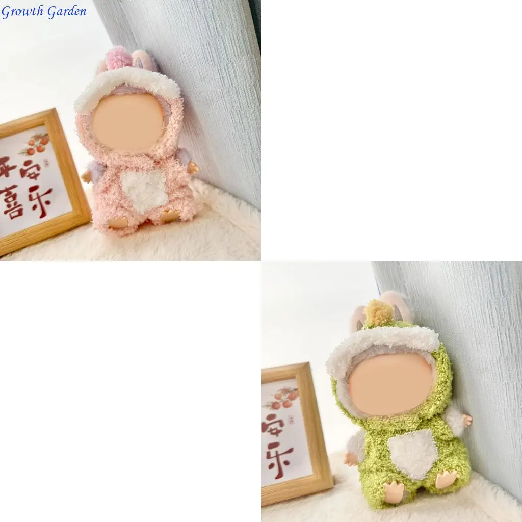 

Popular Doll Clothes Dinosaur Costume For 17cm Anime Figure Doll Children Gift E65D