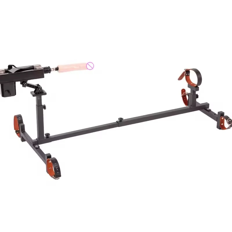 ชุดเฟรมบีดีเอสเอ็มสำหรับพันธนาการ พร้อมเครื่องสั่นแบบเซ็กซ์แมชชีน ชุดอุปกรณ์รัดปรับได้ กุญแจมือ กุญแจข้อเท้า สำหรับผู้ใหญ่ คู่รัก เล่นบทบาทสมมติ