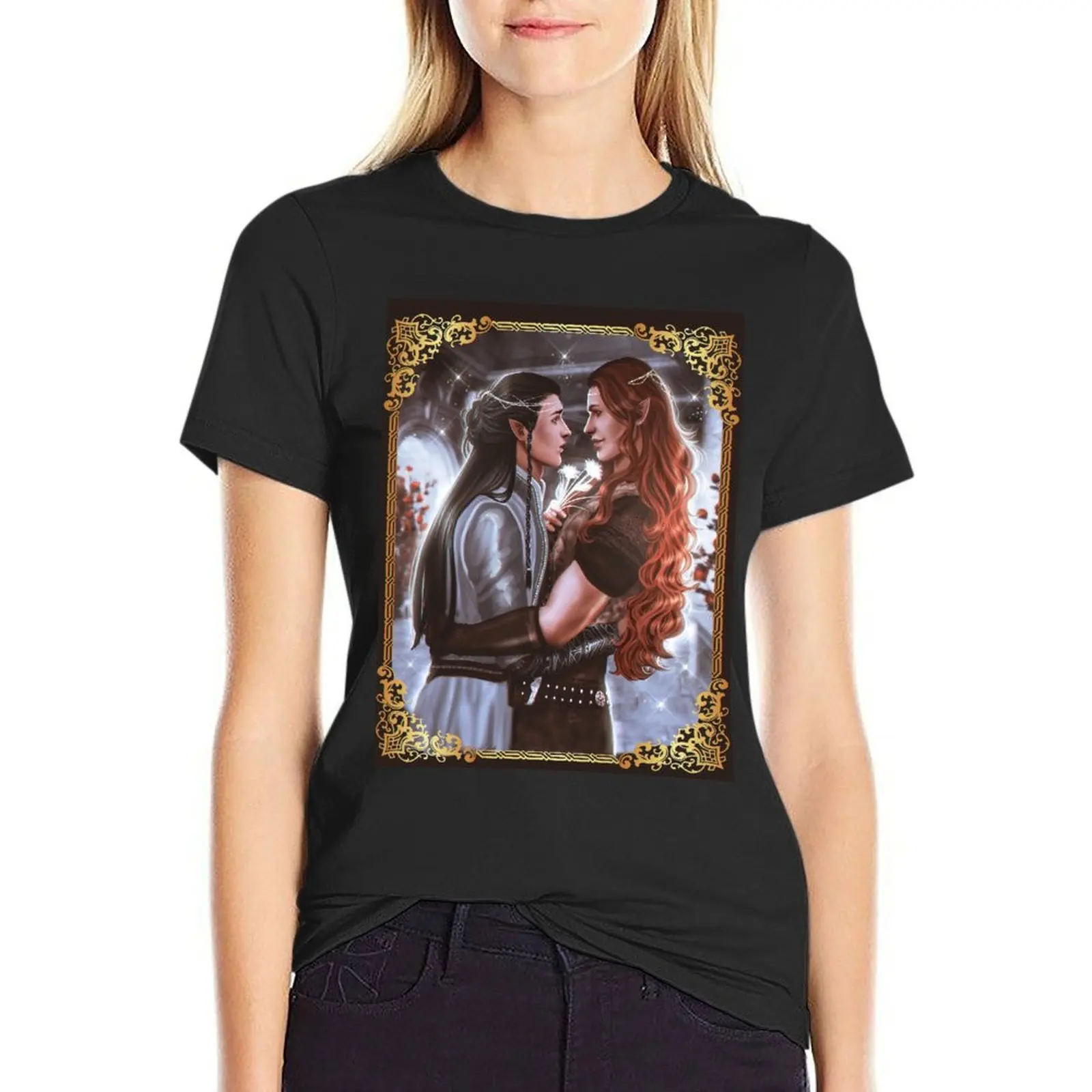 Russingon Maedhros and Fingon T-Shirt new edition cute clothes customs ariat shirts for Women