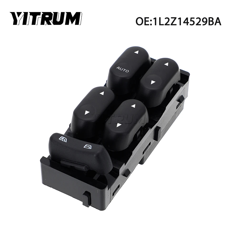 

YITRUM 1L2Z14529BA 1L2Z-14529-BA Front Left Window Electric Power Master Switch For Ford EXPLORER EXCURSION F-250 F-350