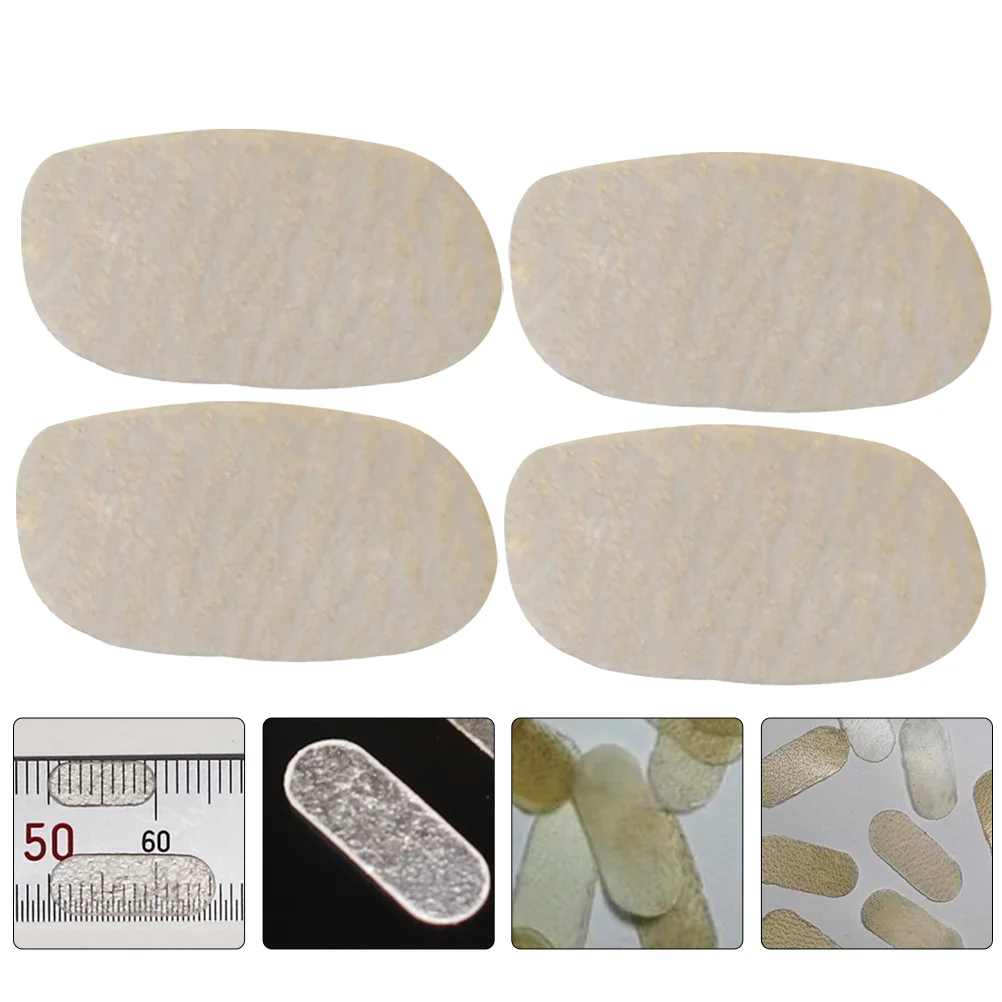 

4 Pcs Bridge Protection Pad Sheepskin Viola Pads Musical Equipment Accessory for Violin Code