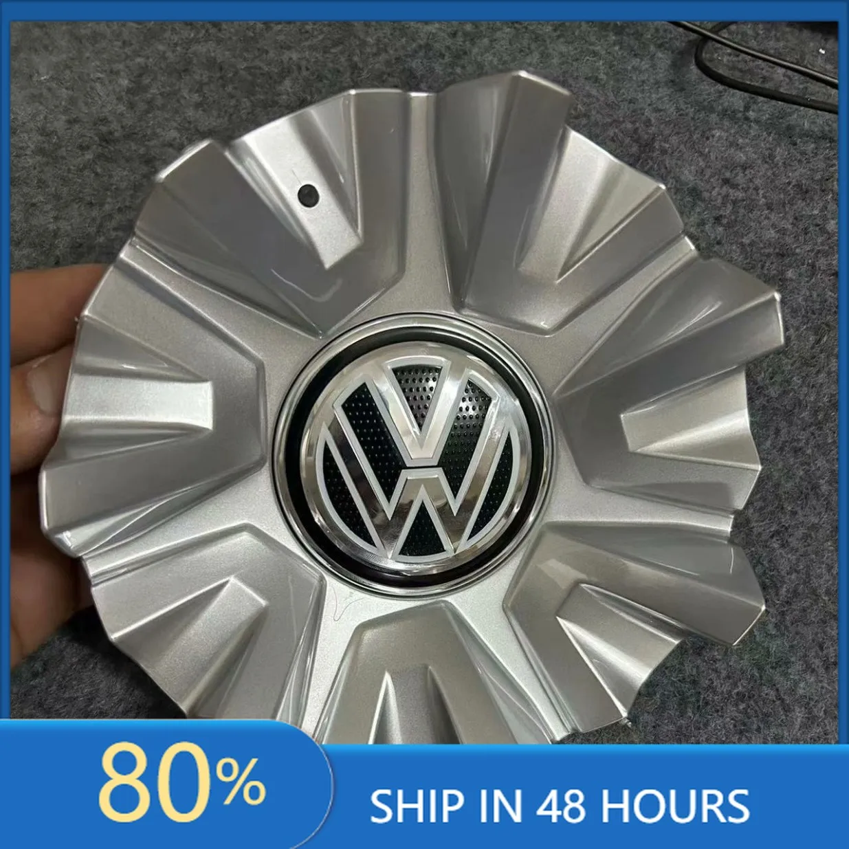 

Колпаки ступиц 4 шт. Высококачественные центральные колпаки колес для Volkswagen Touareg — крышки ступиц в стиле OEM (прочная конструкция из АБС-пластика)
