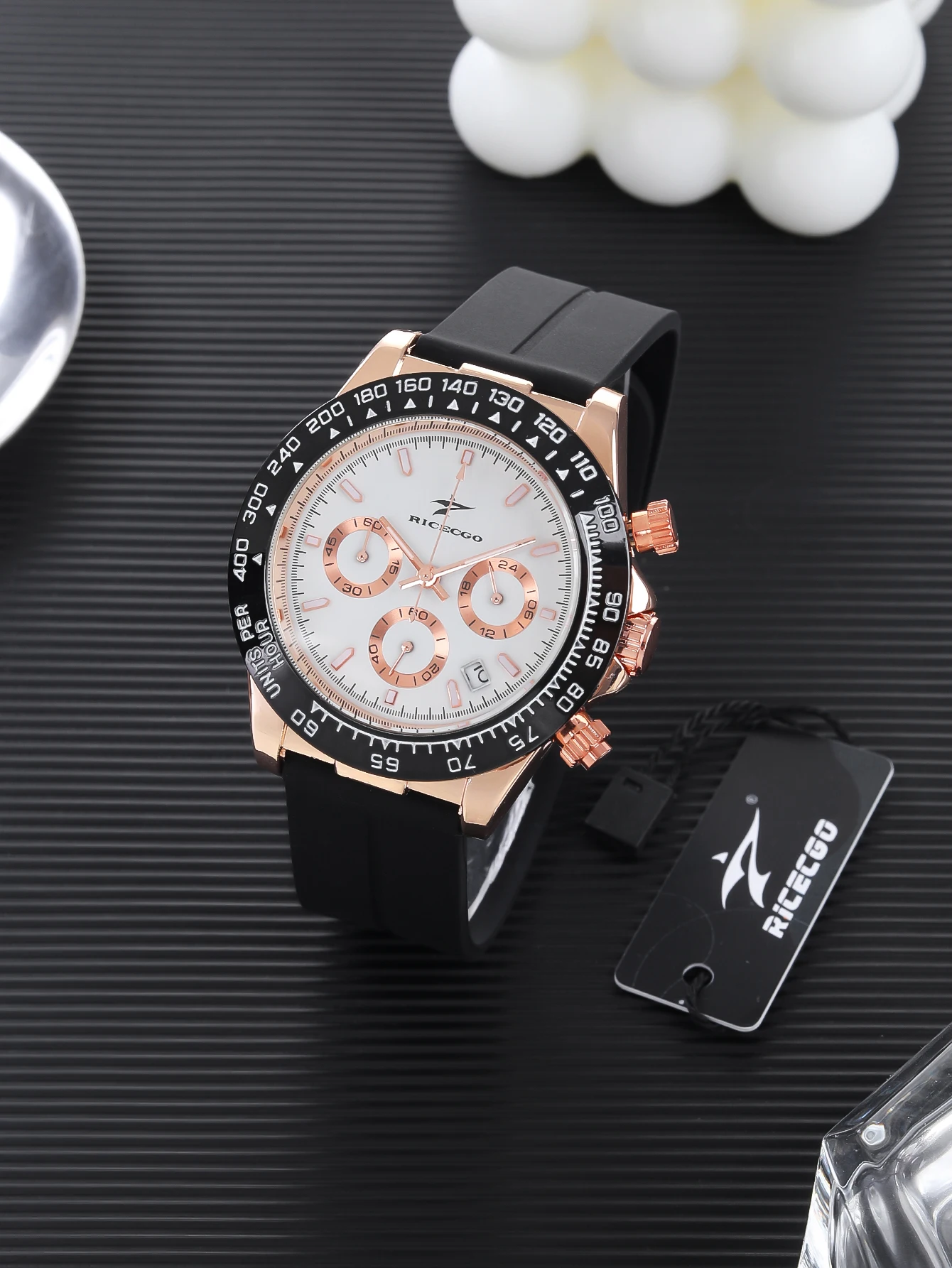 Ricecgo 3 目 6 ピン ハイエンド メンズ ウォッ - Rolex Watch Datejust のレビューと価格