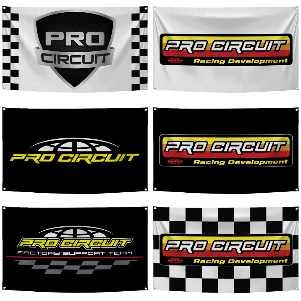 

2×3Ft 3×5Ft Pro Circuits Flag Polyester Digital Printed Car Parts Tapestry Banner For Decor