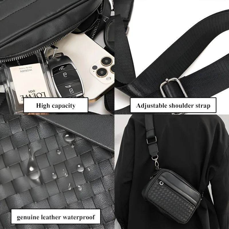 

Messenger Bag Reduction Fashion Shoulder Bag Old Flower Messenger Shoulder Bag Fanny Pack Light