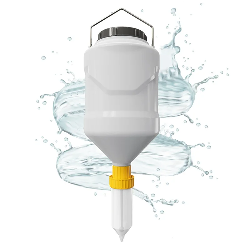 FZFZ 5L 絞り出しボトル 吊り下げ式ソースディスペンサー 大口径ソースボトル ソース絞り出しボトル 吊り下げ式ソースディスペンサー