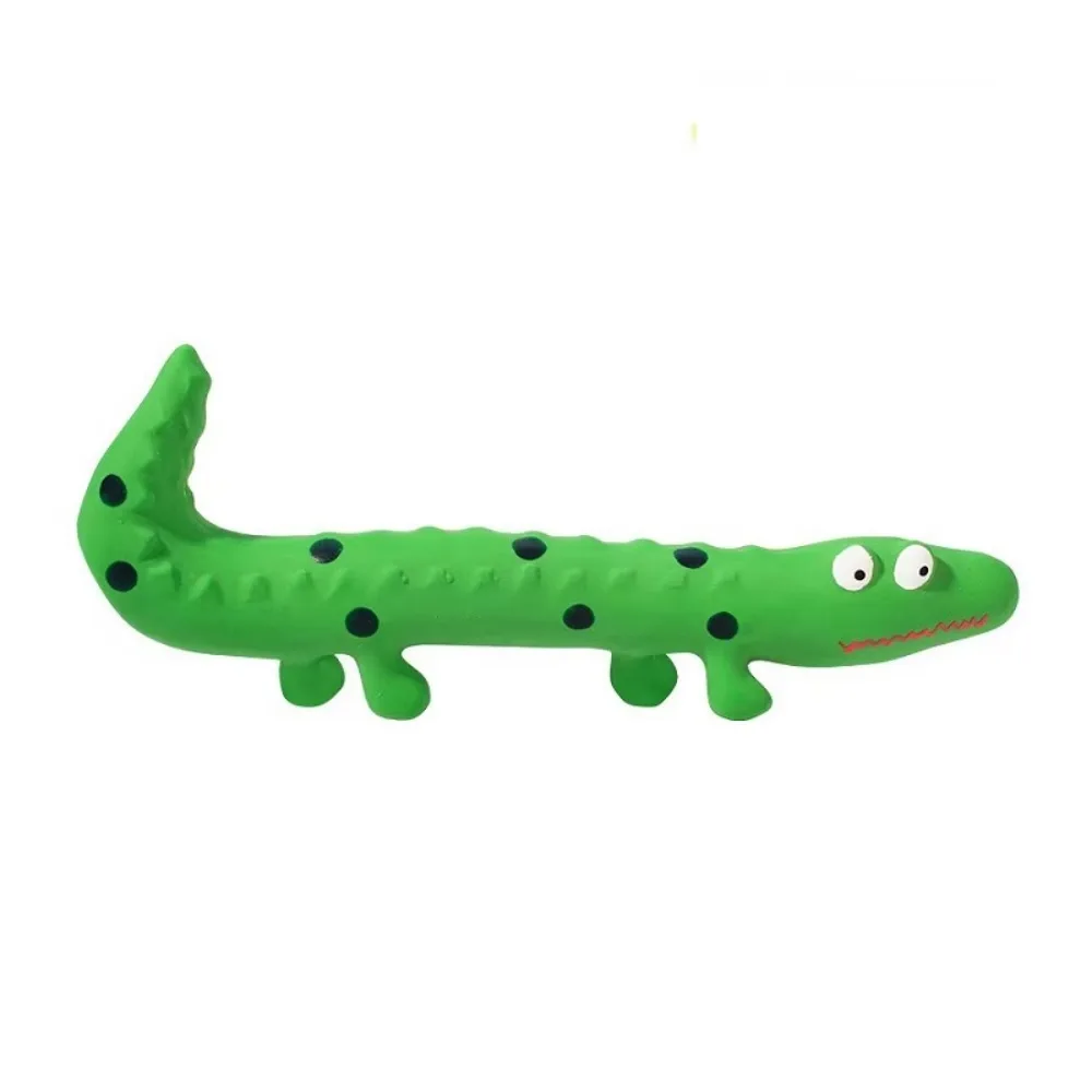 Funny Latex Dog Chew Interactive Grinding Teeth Sounding Training Lizard Pet Supplies Small Medium Dogs