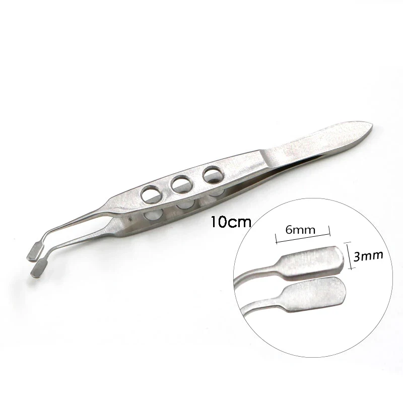 Meibomian gland massage forceps for eyelid rotation surgery, meibomian gland blockage unblocking, physical therapy, and fat clip