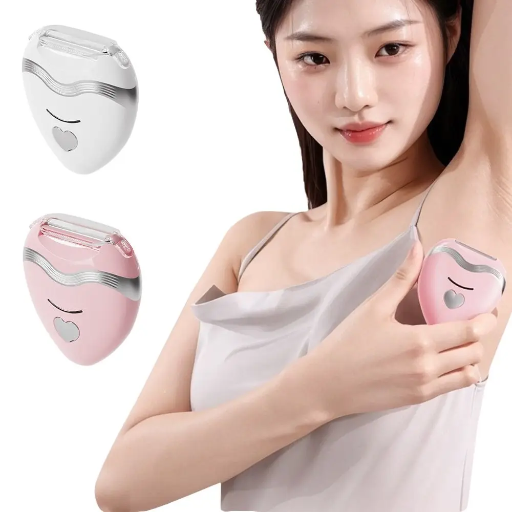 Smart Body-Sensing Hair Removal Device Heart-Shaped Washable Electric beard grooming Mini Size Dry Wet Use Private Parts Trimmer