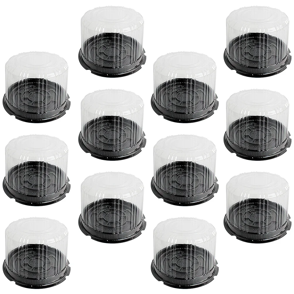 

Plastic Cake Box Food Containers with Lids Box​​​​​​​ Small Bakery Boxes Transparent Holder