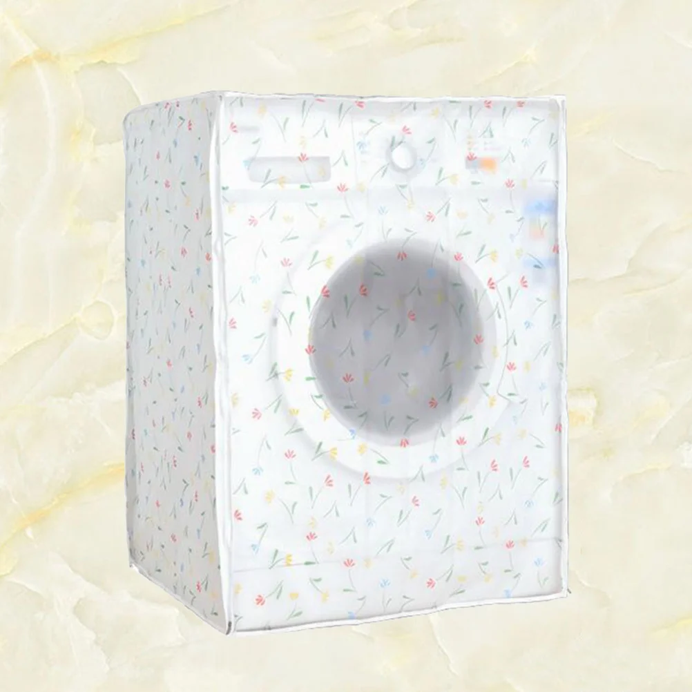 

Washing Machine Cover 60X55X82Cm Premium Peva Waterproof Dust-Proof Slim Fit For Home Use Protector Case Appliance Parts