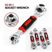 1PCS 52-in-1 Multi-Functional Socket Wrench Set - 8-19mm Non-Slip Handle & Rotating Bone Design - Multifunctional Wrench