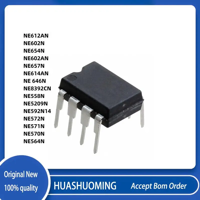 5PCS NE602N NE654N NE602AN NE657N NE614AN NE 646N NE8392CN  NE558N  NE5209N  NE592N14 NE572N NE571N NE570N NE564N