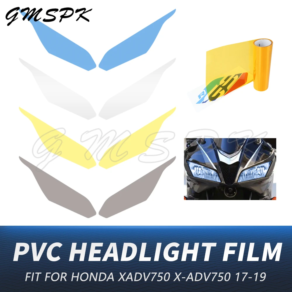 

Motorcycle Headlight Anti Scratch Film Sticker Head Light Protection Film Fit For HONDA XADV 750 X-ADV 750 XADV750 2017-2019