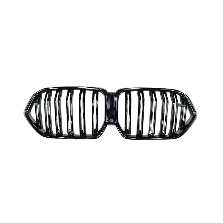High Quality Black Knight Style BodyKit Side Skirts Rear Spoiler Front Grill Rear Bumper Lips Body Kits for BMW X6 G06 2023-in