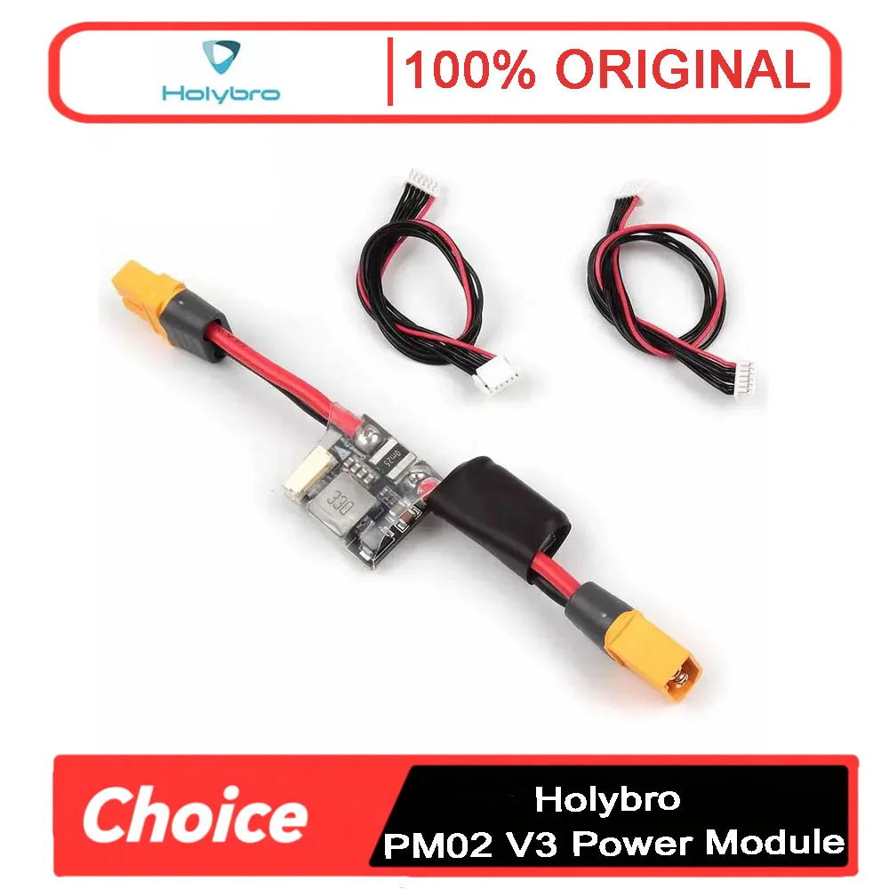 

Holybro PM02 V3 Power Module 12S Power Distribution Board for APM Pix32 Pixhawk4 Flight Controller
