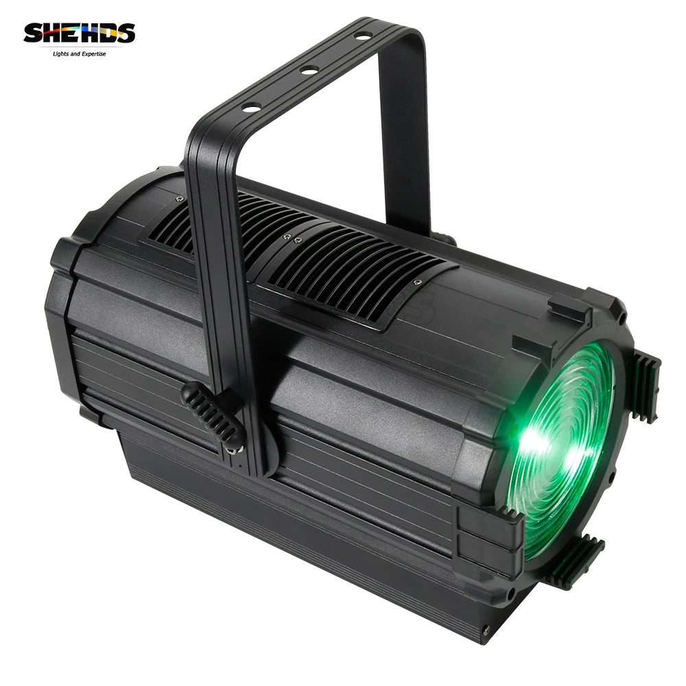 Imagem -02 - Shehds-led Teatro Spot Light com Lente Fresnel Rgbw Branco Quente e Frio Palco Profissional para dj Festa de Casamento Pcs 250w