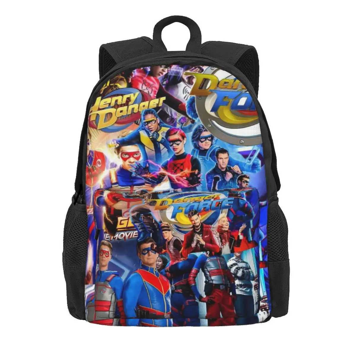 

Henry Danger Backpack Daypack Large Capacity Kids BookBag School Bag Shoulder Bags for Men Women