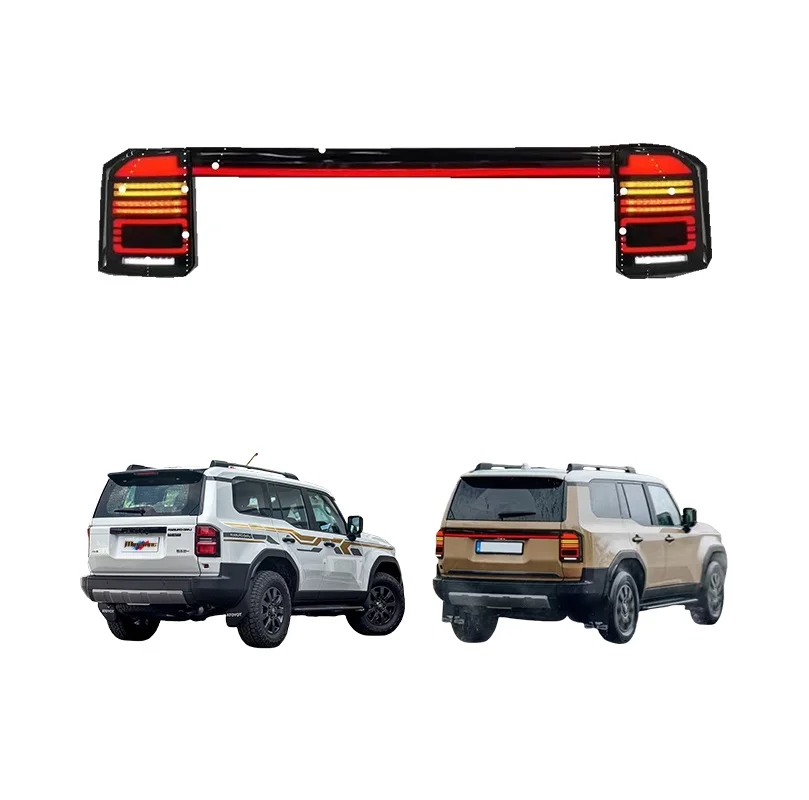 

New Arrival Tail Light Rear Trunk Light Lamp SpoilerTail Lamp Accessories for Toyota Land Cruiser 250 LC250 2023 Led Tail Lights