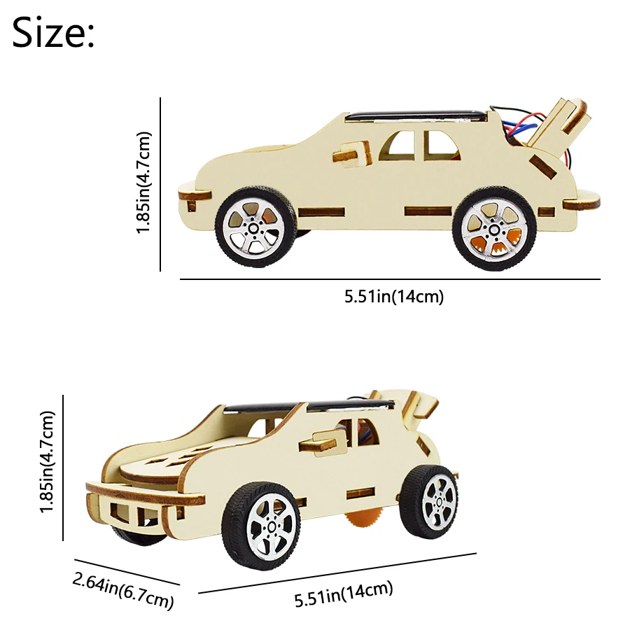 Physics Experiment Sets Solar Toy Car for Kids Assembly DIY Educational Kit Science Toys for Boys Learning