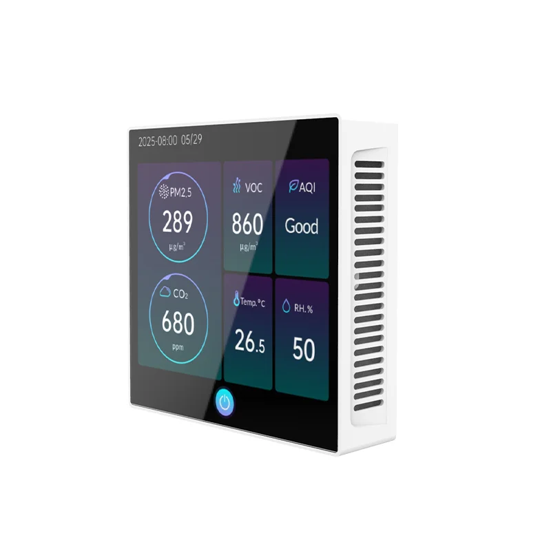 Output Real Time Detecting Smart Indoor Air Quality Monitor for AQI Monitoring