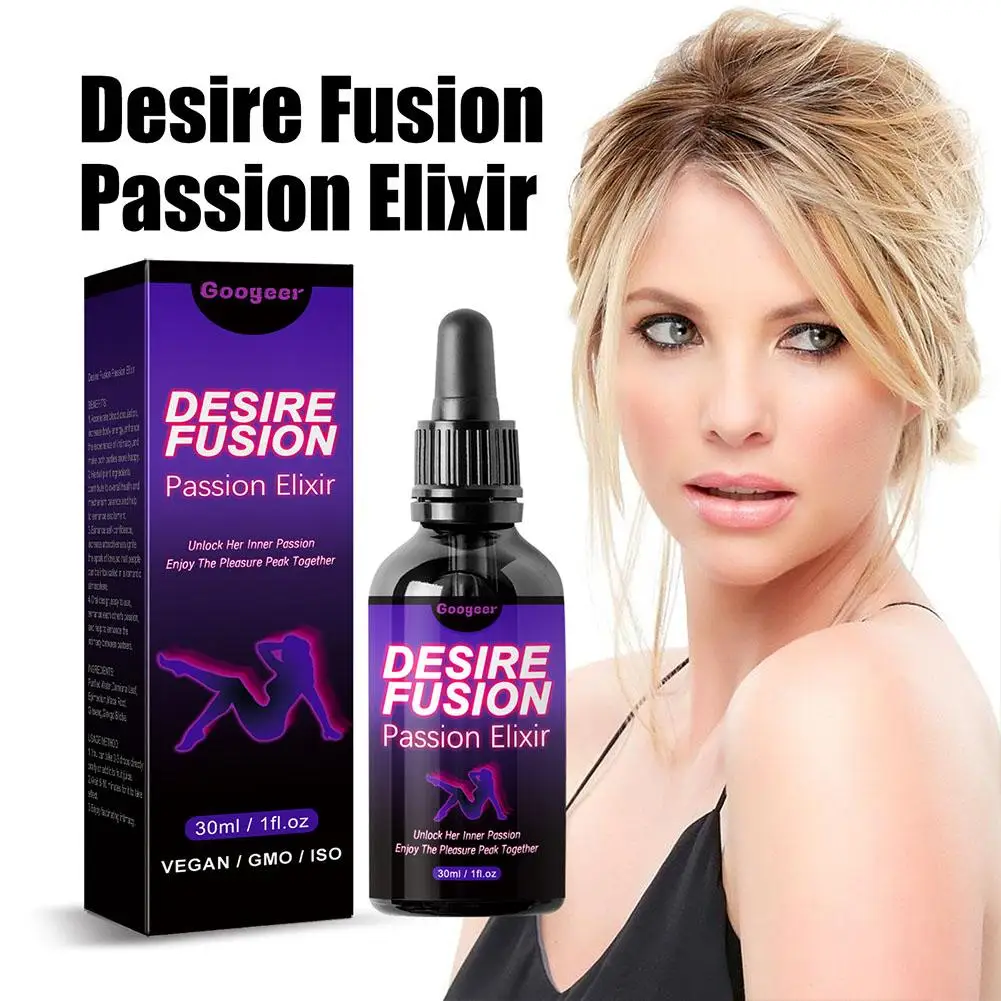 Эликсир либидо Desire Fusion для женщин, усилитель уверенности в себе, повышение привлекательности, воспламенение любовной свечи, 30 мл