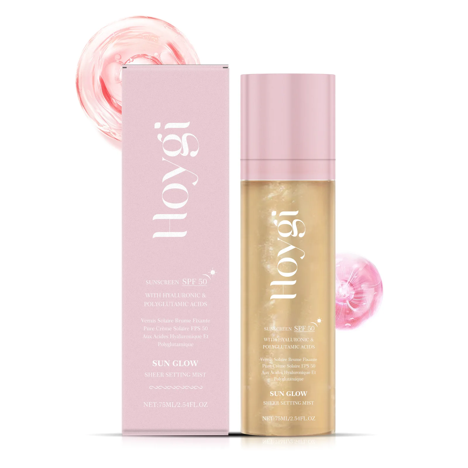 HOYGI Setting Spray for Long-lasting Makeup, Moisturizing and Protective - Lightweight, Oil-control, Long-lasting Matte