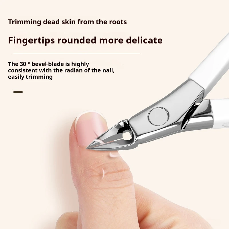 Exfoliating scissors Cuticle cutter Pedicure tool Nail clippers Nail clippers ingrown toenail foot correction pliers image 5
