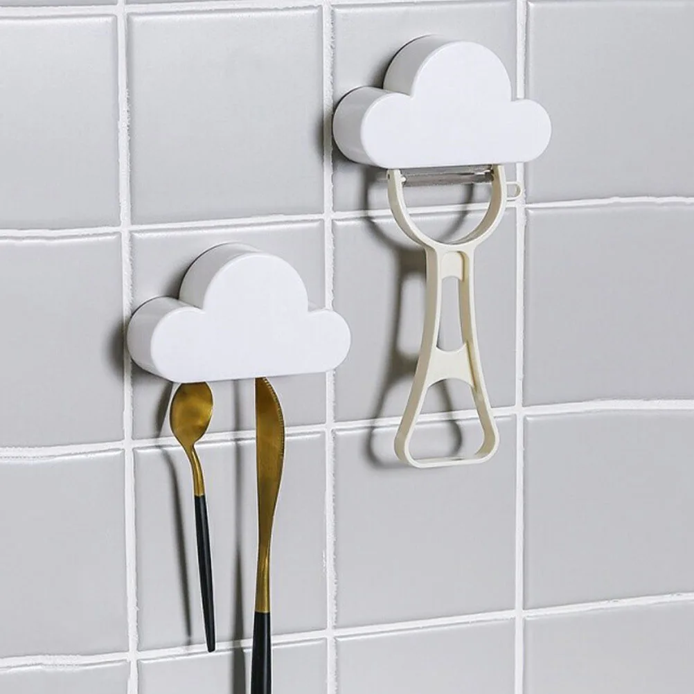 

2pcs Magnetic Key Hangers Wall-mounted Storage Hooks Stylish Strong Creative Household Neodymium Sticky Keyholders