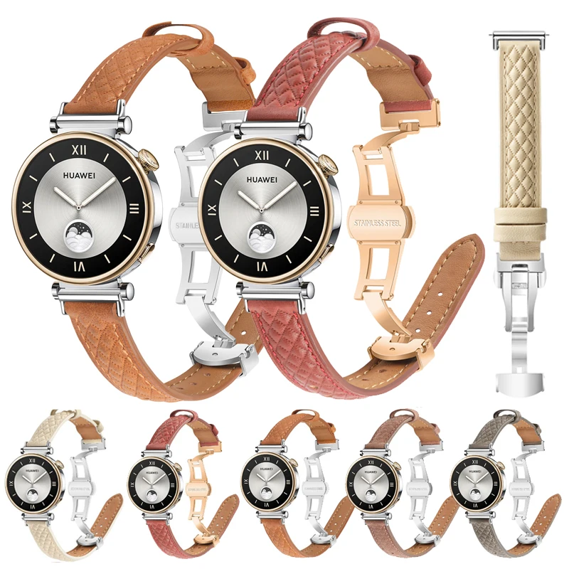 18Mm Leather Watch …