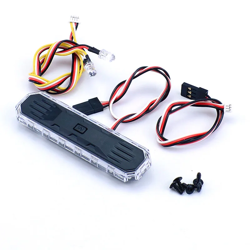 LED 5V Multi-modal Control Lights Police Car Lamp Flash for 1/10 RC Crawler Car TRX4 RC4WD D90 FMS 1/14 Tamiya RC Truck SCANIA