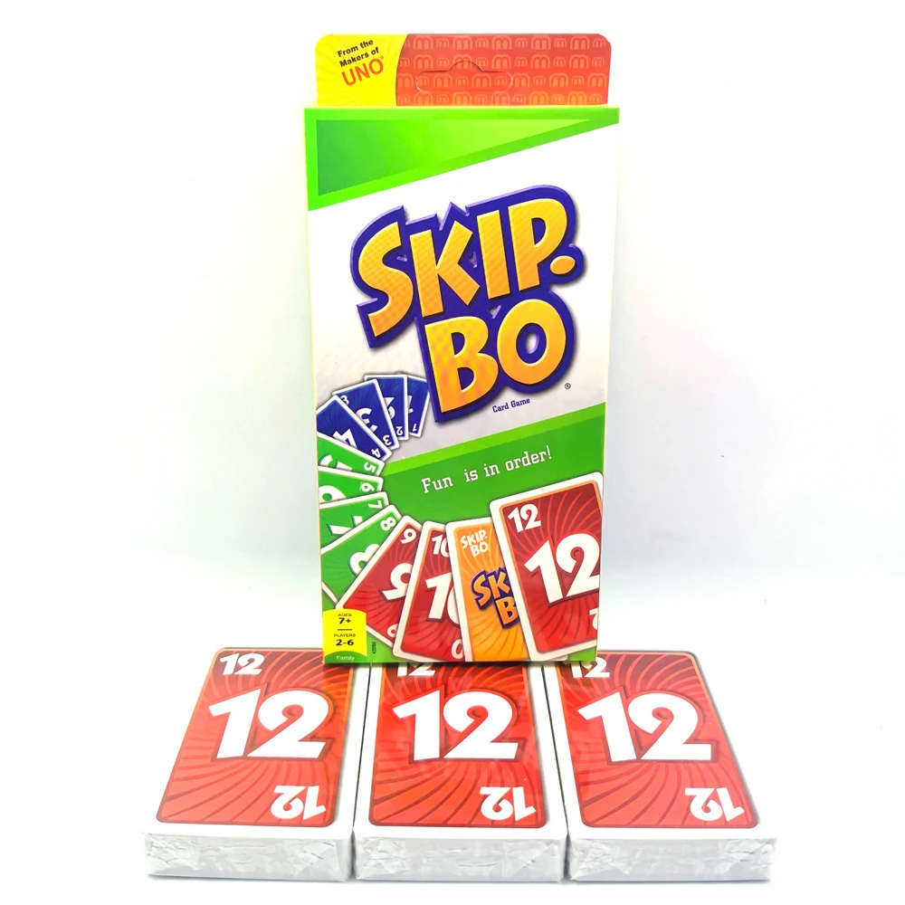 UNO FLIP! Board Game UNO:SKIP BO Cards Pokemon Pikachu Card Game Multiplayer UNO Card Game Family Party Games Toys Kids Toy