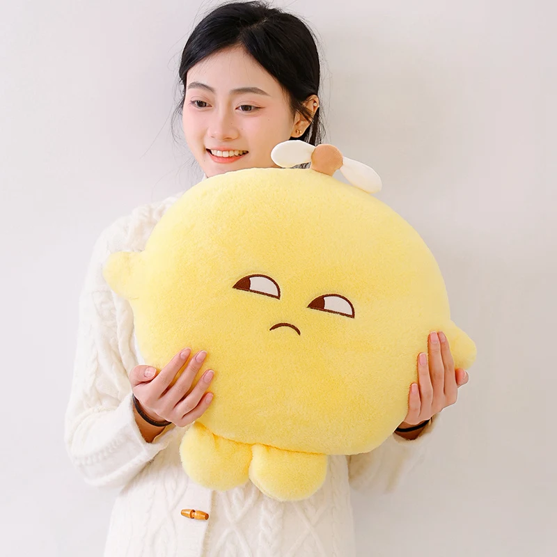 Cute Soft lemon Plush Toy Kawaii  Doll Stuffed Waddle Dee Plushies Throw Pillow Girly Home Decor Birthday Gifts