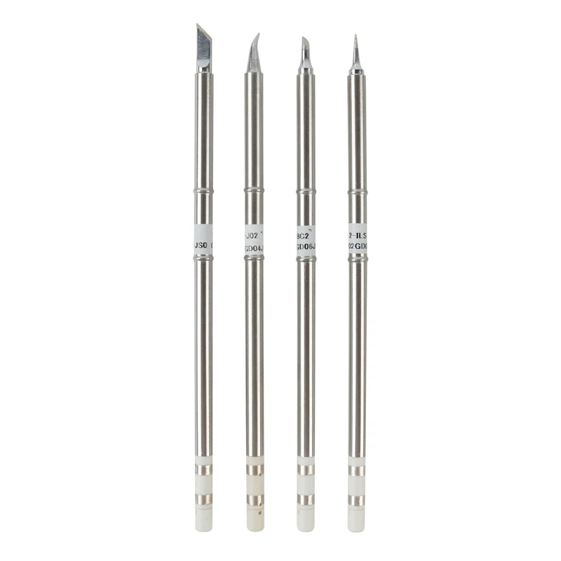 T12 Solder Iron Tips Solder Iron Tip Kit Set FX-951 950D Soldering Station T12-ILS 12-J02 T12-BC2 T12-K For HAKKO BAKON