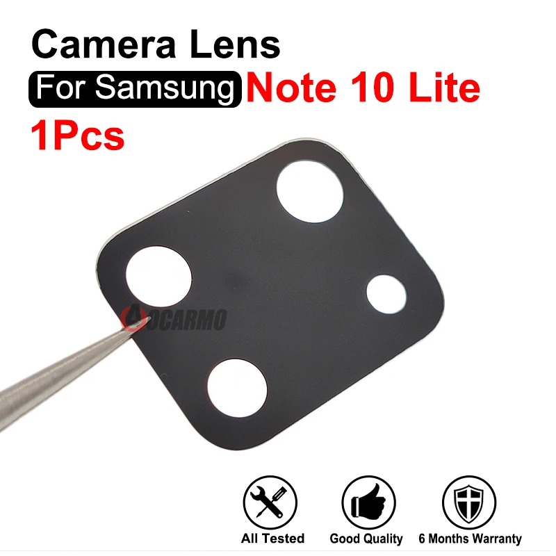 For Samsung Galaxy Note 10 Lite Back Camera Lens And Adhesive Replacement Parts