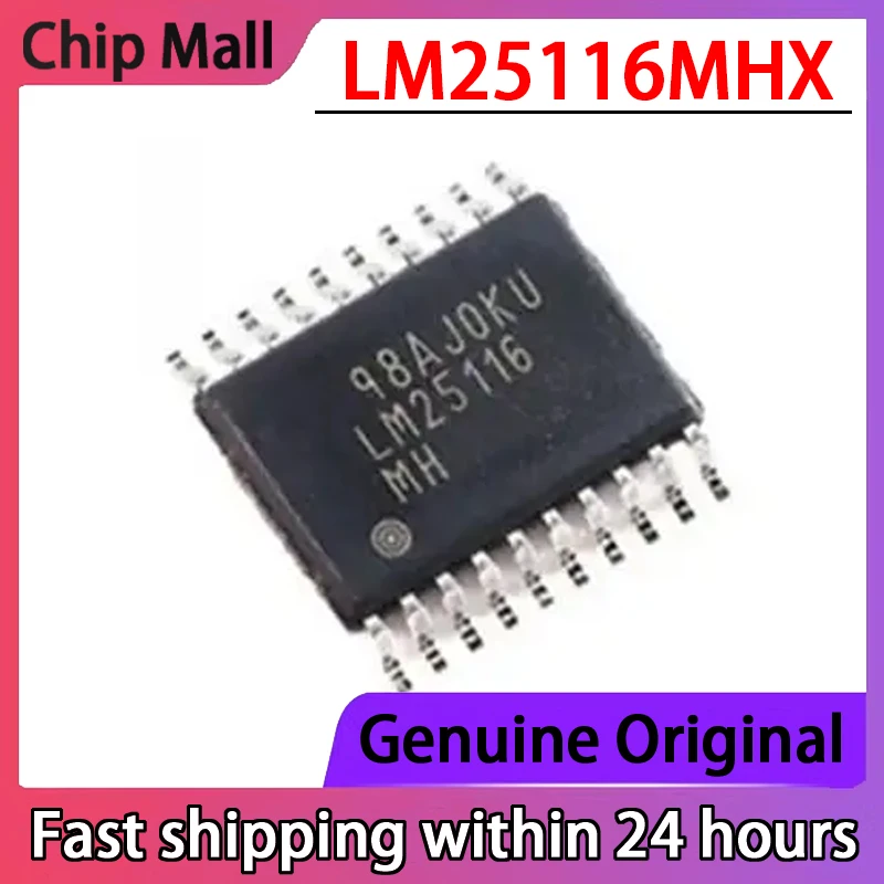 5PCS New LM25116MHX LM25116MH LM25116 TSSOP-20 Switch Regulator Chip