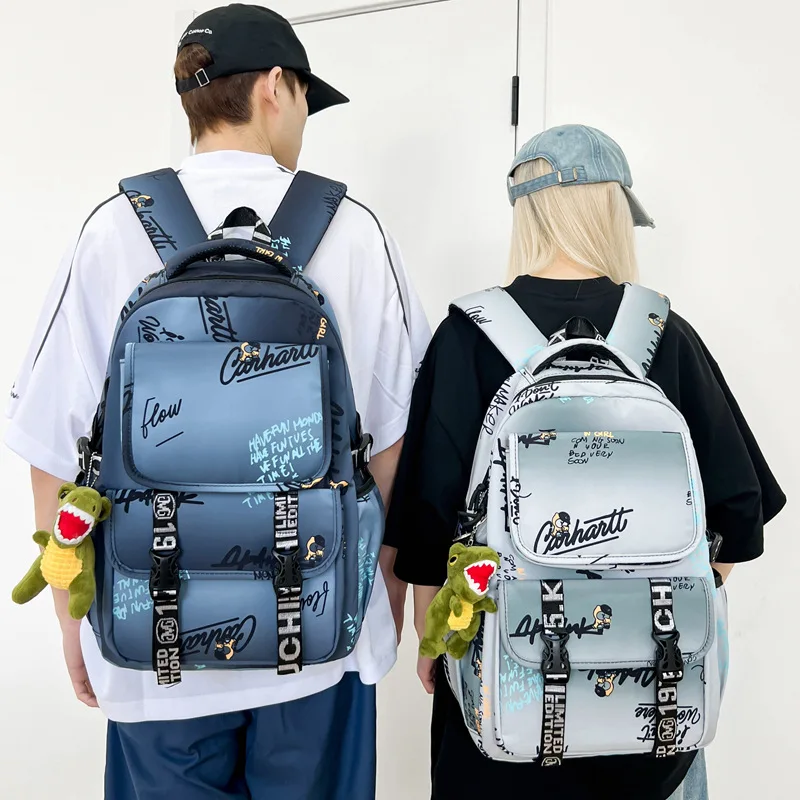 large-capacity-backpack-for-middle-school-students-women's-fashionable-artistic-double-shoulder-bag-high-quality-men's-bag