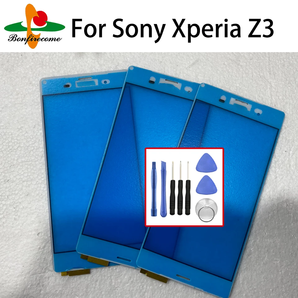 

Touch Screen Panel For SONY Xperia Z3 Front Glass Sensor Digitizer Panel Lens Not LCD
