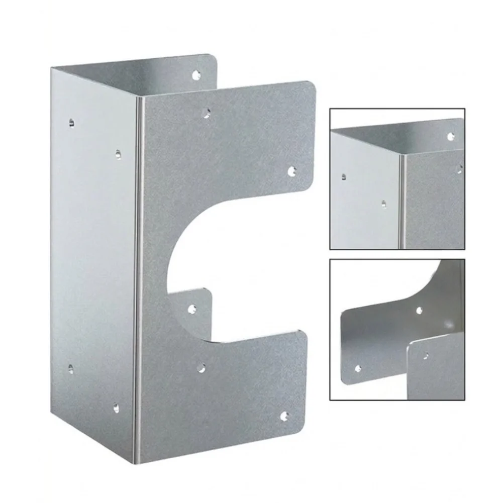 Approved Galvanized Steel Brackets for Structural Inspection Compliance in Residential and Light Commercial Projects