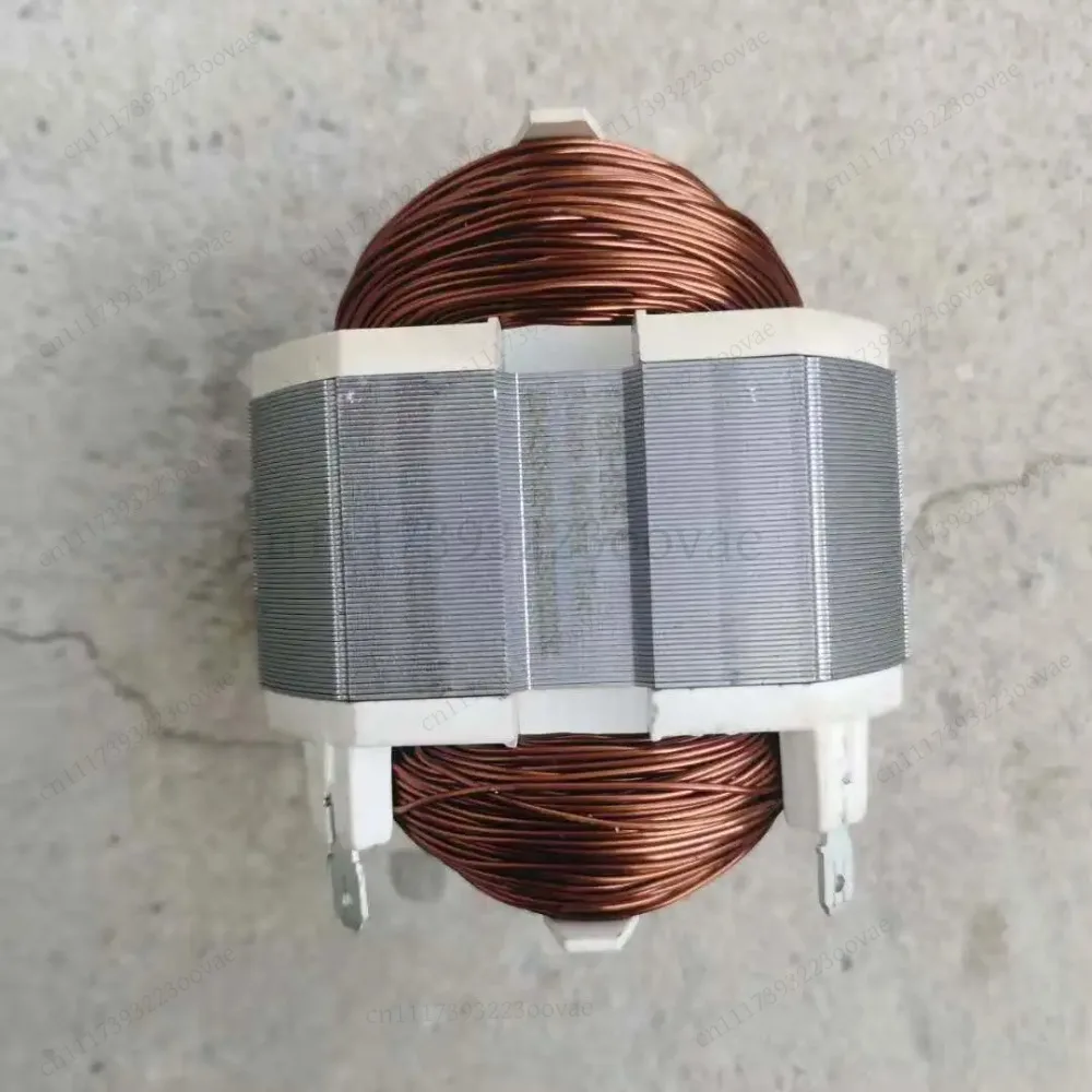 Motor Rotor Stator Carbon Brush Holder Fan Gear for Karcher Pressure Washer, Replacement Parts