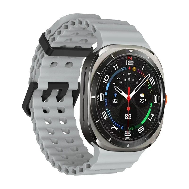 1:1 Marine Band für Samsung Galaxy Watch Ultra2 2026 Ultra 2025 2024 Armband Sport Silikon-Armband für Samsung Galaxy Ultra 47mm – Detail 15