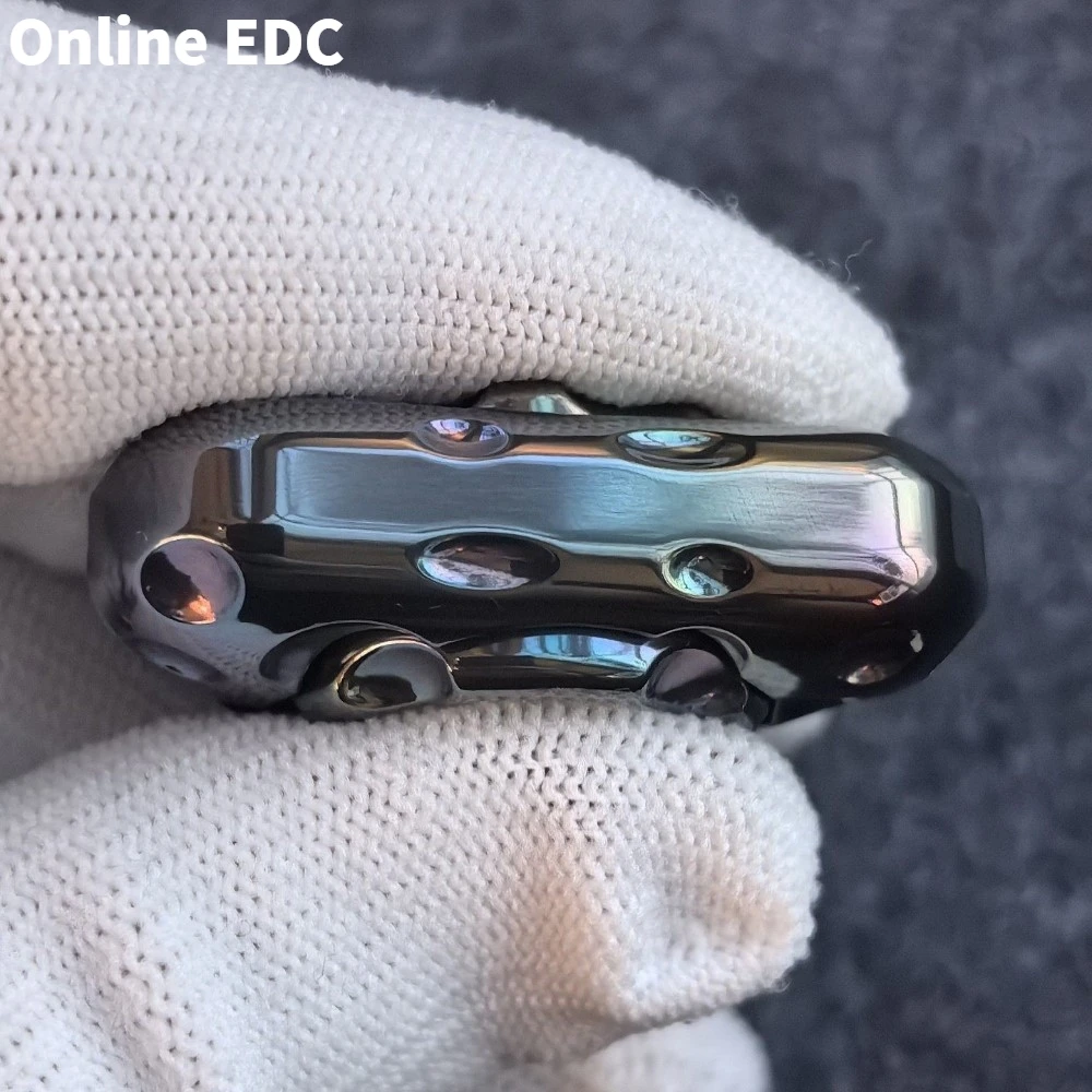 중고 왕 21 치즈 피젯 스피너 지르코늄 컬러풀 삼엽 피젯 스피너 불안 완화 기구