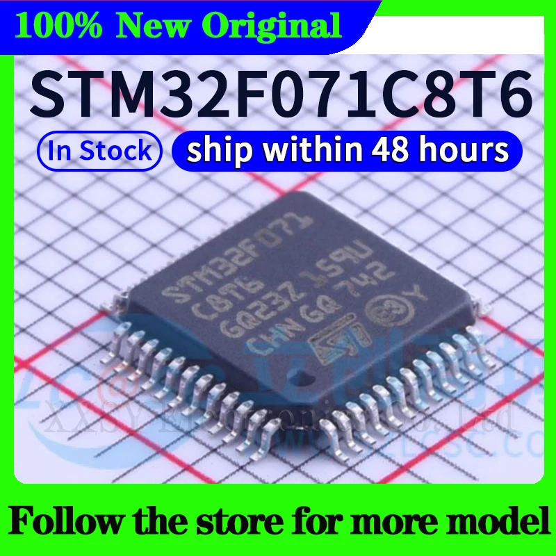 

STM32F071C8T6 В наличии
