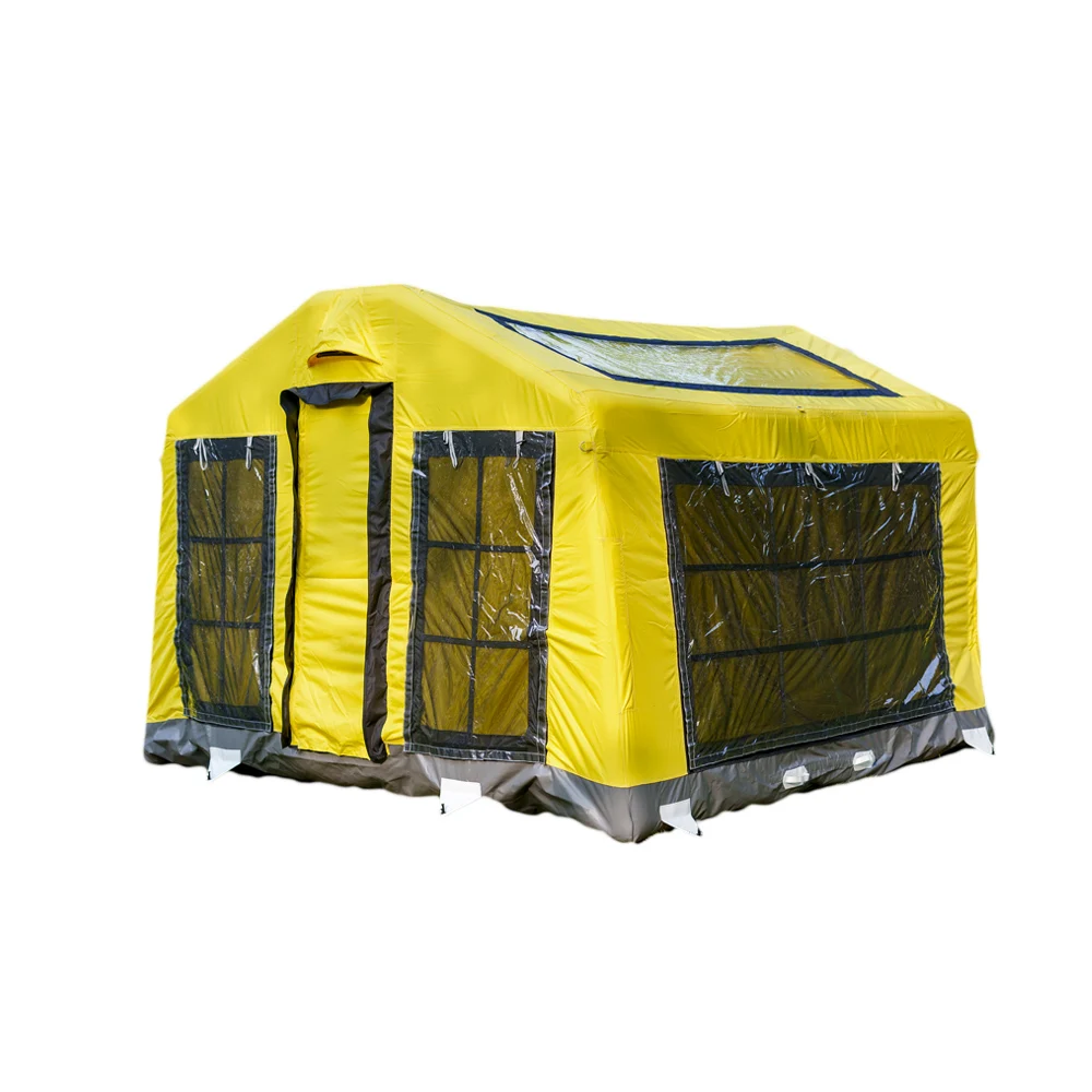 Breathable Inflatable Tent With Fine Mesh Window And Good Ventilation For Comfortable Use
