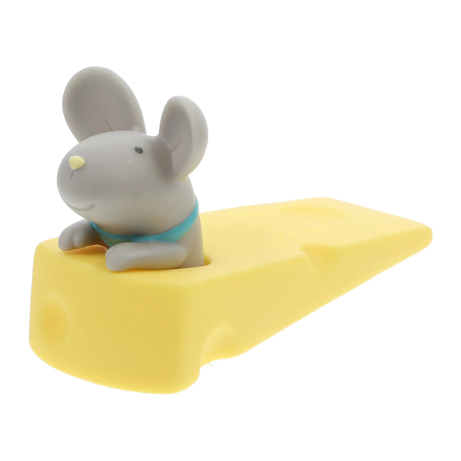 

Grey Mouse Shape Cartoon Door Stopper Practical Home Use Decorative Door Wedge Anti-Slam Finger Pinch Protection