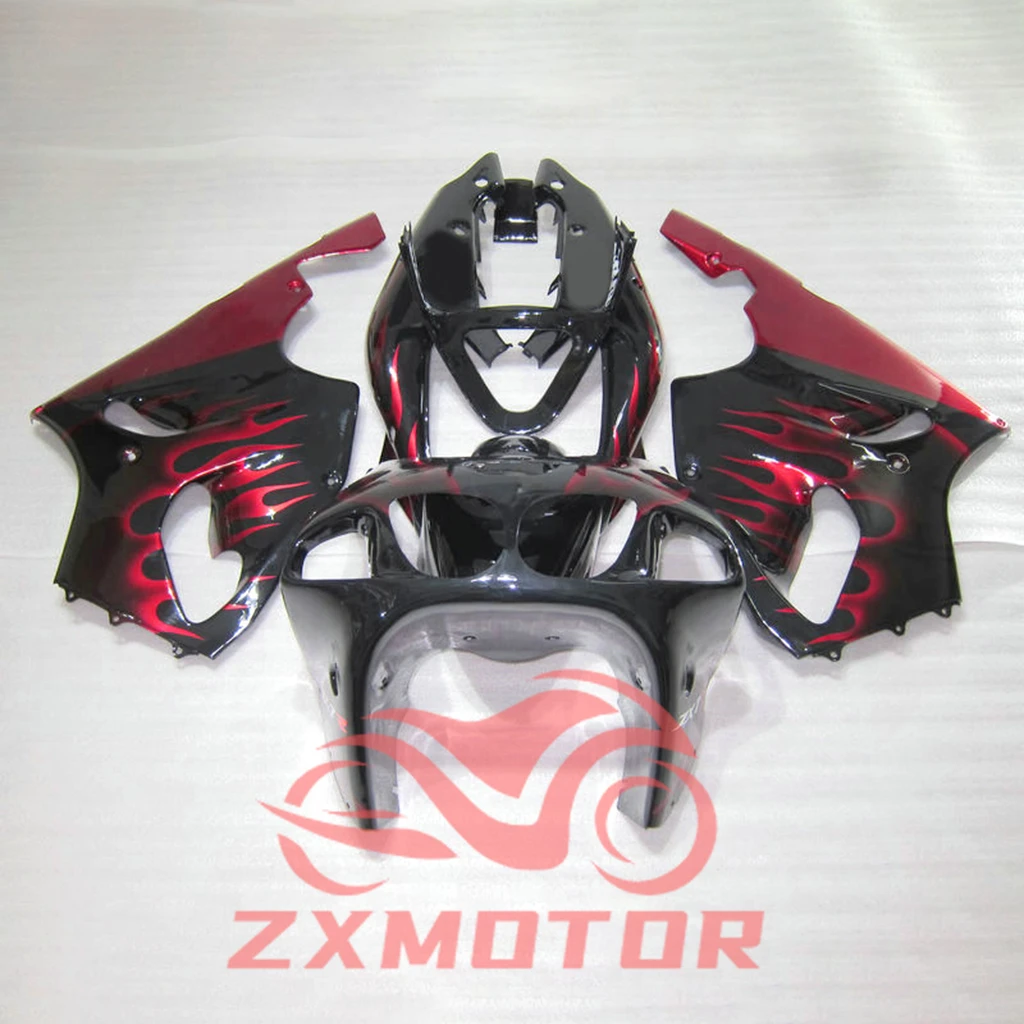 For KAWASAKI ZX 7R 96-03 Cool Fairing Set ZX7R 1996 1997 1998 1999 2000 2001 2002 2003 ABS Bodywork Kit Motorcycle Fairings